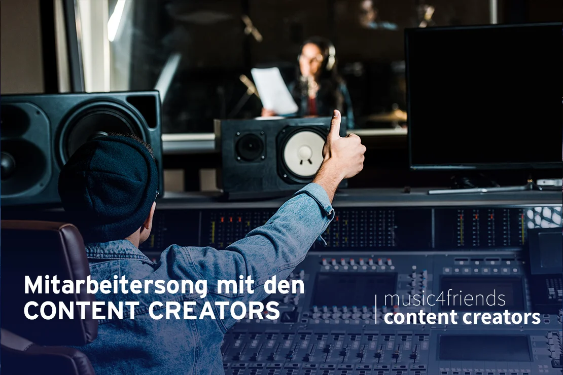 Team-Event mit den M4F Content Creators für kreative Zusammenarbeit.